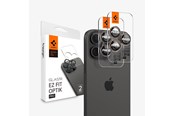 Mobil - Andet Tilbehør - Spigen Glass tR EZ Fit Optik Pro 2 Pack - desert titanium - iPhone 17/16 Pro / 17/16 Pro Max - AGL08862