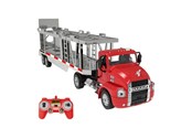 Fjernstyret - Double Eagle Remote-controlled truck 1:26 (red) (Car Transporter) E583-003 - E583-003