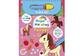 Hobby - Magisk malebog: Ponyer - Hobby - 9788772059075