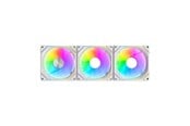 Kabinet Køler - Darkflash Gauss G24 3-in-1 computer fans (white) - Kabinet køler - 120mm - Hvid - 33 dBA - Gauss G24 3IN1 White