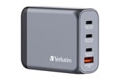 Mobil - Adaptere & Opladere - Verbatim 100W 4-Port GaN Wall Charger - 32202