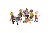 Figur - Small Foot Wooden Flexible Doll Family with Baby 8 pcs. - 12426