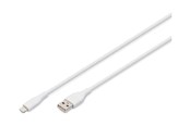 USB kabel - DIGITUS ASSMANN Lightning cable - MFI Certified - 1 m - AK-600108-010-W