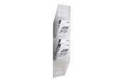 Konference & Præsentation - DURABLE Brochure og blanketholder for brochurer i A4 højformat til vægmontering. Sæt med 12 bakker. - 1709763400