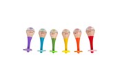 Trælegetøj - Classic World Wooden Rainbow Maracas - 40527