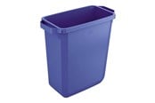 Skrivebordstilbehør - DURABLE Affaldsspand DURABIN 60L rektangulær - 1800496040