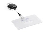 Skilte & kort - DURABLE ID-kortholder med yoyo-holder STYLE til 1 kort - 890701