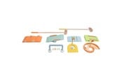 Havespil - Wooden Golf Set 11 pieces. - 60007