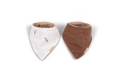 Baby Udstyr - Filibabba Bandana-hagesmæk 2-pak - Carrot Thief - FI-02819