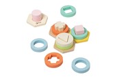 Babylegetøj - Classic World Wooden Shapes Matching Game - 20236
