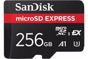 Hukommelseskort - SANDISK microSD Express - 880MB/s - 256GB - SDSQXFN-256G-GN4NN