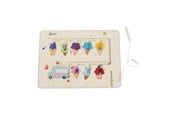 Babylegetøj - Classic World Wooden Color Match Game Ice Cream Magnetic - 20237