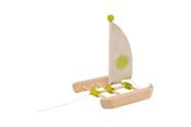 Konstruktionslegetøj - Goki Wooden Catamaran Construction Kit 11 pieces. - 63888