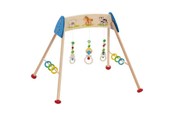 Babylegetøj - Goki Wooden Baby Gym Farm Animals with Sound - 65208