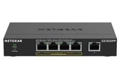 Switch - Netgear GS305PP 5-Port Gigabit Ethernet SOHO Unmanaged Switch 4-Ports PoE+ (83W) - GS305PP-300EUS