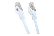 Netværkskabel - Gembird Cablexpert patch cable - 3 m - white - Hvid - 3m - PP6A-LSZHCU-W-3M