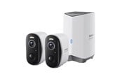 Netværkskamera - Baseus N1 2K Outdoor Camera Set of 2 (White) - S0TW002131