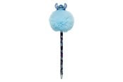 Skrive- og Tegneværktøjer - Disney Stitch Kuglepen med Pompon - STLI2702