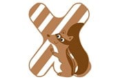 Kreativt Legetøj - Small Foot - Wooden Animal Children's Letter - X - 12531