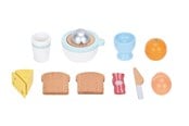 Trælegetøj - Small Wood Breakfast Play Set with Juicer - L40295