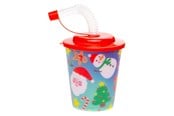 Legetøj - LG-Imports - Cup with Lid and Straw Christmas 12 pcs. - 8183