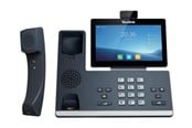 Stationær telefon - Yealink SIP-T58W Pro with camera - VoIP phone - with Bluetooth interface with caller ID - 10-party call capability - with CAM50 camera - 1201606