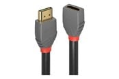 Skærmkabel - Lindy Anthra Line HDMI extension cable with Ethernet - 2 m - 36477