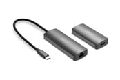 Repeater, boostere, bridges & transceiver - DIGITUS - transmitter and receiver - video/audio/USB extender - HDMI USB-C - DS-55343