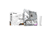 Bundkort - GIGABYTE B850M AORUS ELITE WIFI6E ICE Bundkort - AMD B850 - AMD AM5 socket - DDR5 RAM - Micro-ATX - B850M A ELT WF6E ICE