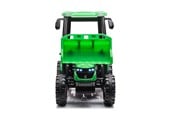 Elbil - Azeno Farmer Excavator 24V med lædersæde og vogn - 6951354