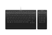 Tastatur - 3Dconnexion Keyboard Pro with Numpad - Tastatur & Numerisk sæt - Tysk - Sort - 3DX-700091