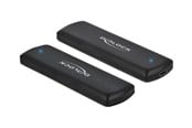 Harddisk - tilbehør - DeLOCK External Enclosure for M.2 NVMe PCIe SSD with USB Type-C Female - Tool Free - 42615