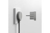 Afbrydermateriel - NORM F Stikprop, Mat Grå (Schuko standard) - 43023