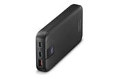 Powerbank - Hama PD 20 Power Pack 20000 mAh 2x USB-C USB-A Fast Charging Anthracite Powerbank - Sort - 20000 mAh - 00201719