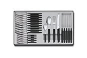 Borddækning - Victorinox Swiss Modern Cutlery Set 24 pcs. black - 6.9093.11W.24