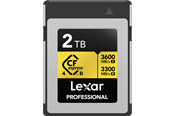 Hukommelseskort - Lexar Professional CFexpress 4.0 Pro Gold - 3600MB/s - 2TB - LCXEXP4002T-RNENG