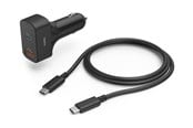 Mobil - Adaptere & Opladere - Hama Universal USB-C Car Notebook Power Supply Unit 65W PD - 00200018