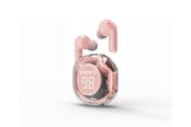 Hovedtelefoner/headset - Gembird Transparent TWS in-ears - Pink - TWST-01-PK