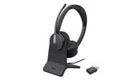 Hovedtelefoner/headset - Yealink WH64 Hybrid Dual with Charging Stand Teams - 1208697