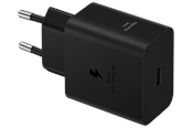 Mobil - Adaptere & Opladere - Samsung 45 W USB-C-Strømadapter – Sort - EP-T4511NBEGEU