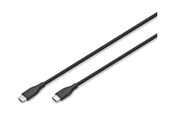 USB kabel - DIGITUS - USB-C cable - 24 pin USB-C to 24 pin USB-C - 50 cm - AK-300341-005-S