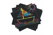 Kreativt Legetøj - Colorations - Scratch Card Rainbow Colors Set of 100 - CHSDBOAR