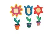Kreativt Legetøj - Colorations - Wooden Flower Pot Photo Frame Set of 12 - CHFLFRM