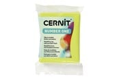 Konstruktionslegetøj - Creativ Company Cernit Modeling Clay Lime Green 56 grams - 78026