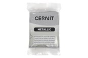 Konstruktionslegetøj - Creativ Company Cernit Modeling Clay Silver 56 grams - 78123