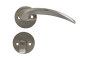 Beslag & hængsler  - Home>it HOME It® door handle for external door stainless steel - 13350