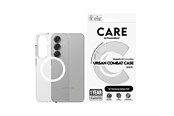 Mobil - Covers & Cases - CARE by PanzerGlass Flagship Case Transparent Urban Combat w. White QI Compatible Samsung Galaxy S25 - CRRFUWQG38388