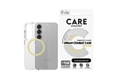 Mobil - Covers & Cases - CARE by PanzerGlass Flagship Case Transparent Urban Combat w. Chardonnay QI Compatible Samsung Galaxy S25 - CRRFUOCG38388