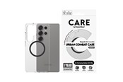 Mobil - Covers & Cases - CARE by PanzerGlass Flagship Case Transparent Urban Combat w. Black QI Compatible Samsung Galaxy S25 Ultra - CRRFUBQG38488