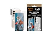 Mobil - Beskyttelsesglas - CARE by PanzerGlass Flagship 3-in-1 Bundle Samsung Galaxy S25 - CRRCHNUG38388